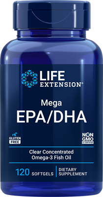 沿寿LIFE - 超级 EPA与DHA鱼油 120粒软胶囊