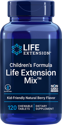 沿寿LIFE - 儿童配方综合营养素 120粒咀嚼片