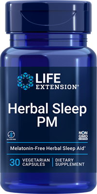 沿寿LIFE - 晚间草本睡眠配方 30粒素食胶囊
