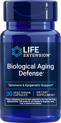 沿寿LIFE - 生物衰老防御配方 100毫克 30粒素食胶囊