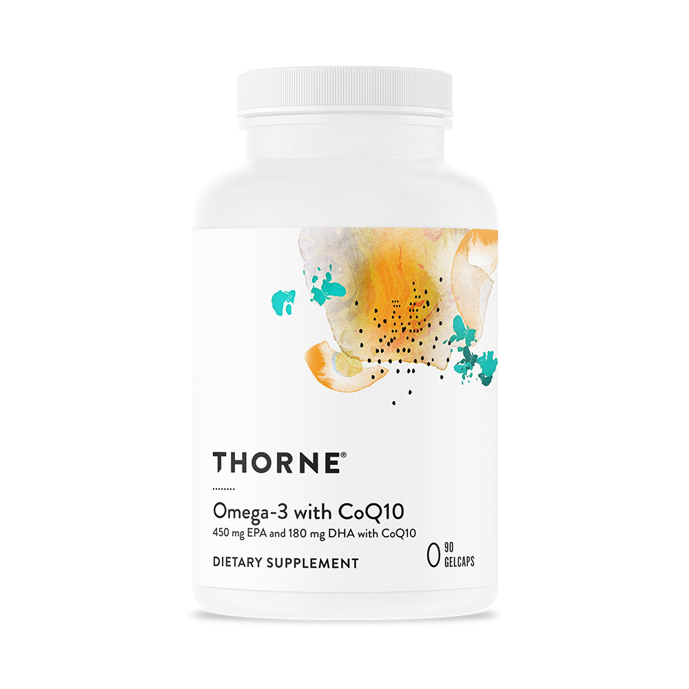 悦恩THORNE - 辅酶Q10鱼油软胶囊 90粒