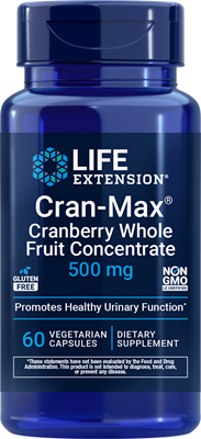 沿寿LIFE - 蔓越莓全果浓缩物 500毫克 60粒素食胶囊