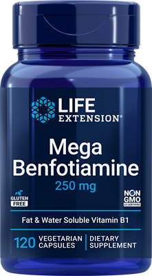 沿寿LIFE - 超级苯磷硫胺 250毫克 120粒素食胶囊