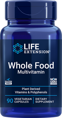 沿寿LIFE - 全食物提取复合维生素 90粒素食胶囊