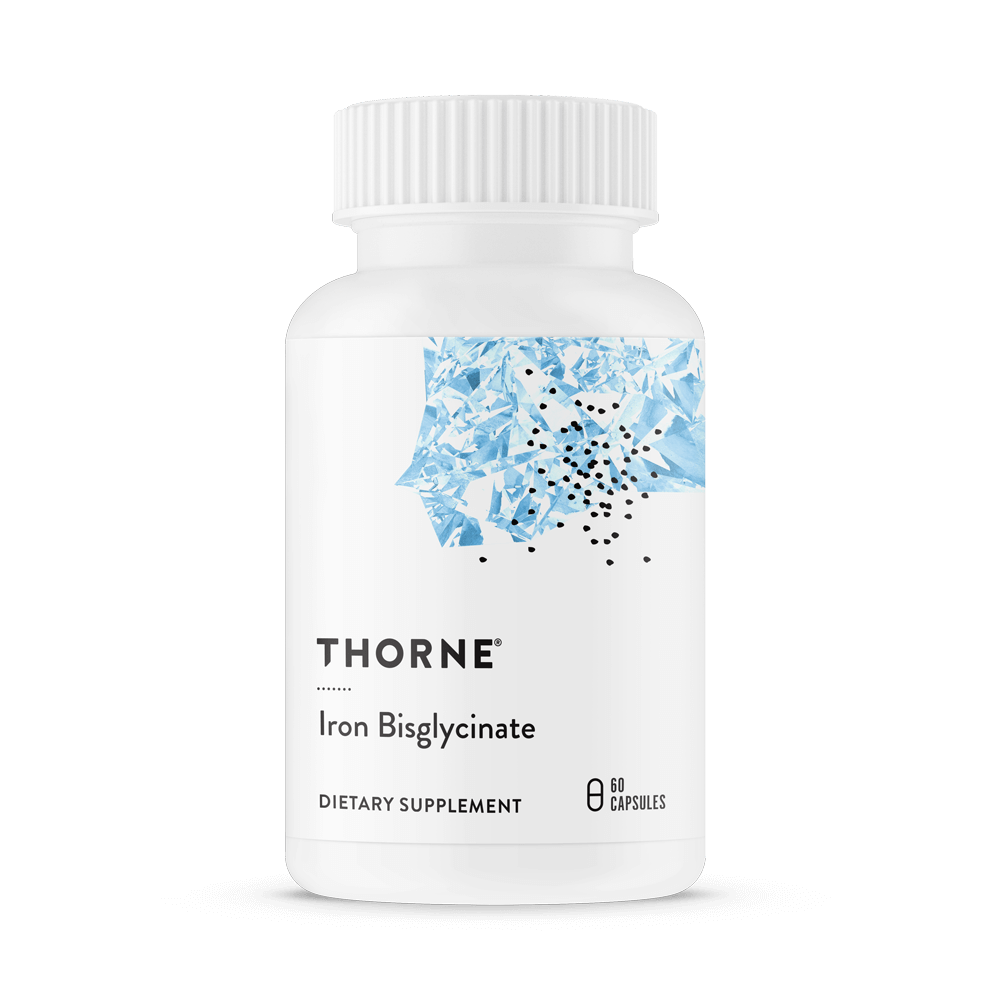 悦恩THORNE - 甘氨酸亚铁 25毫克 60粒胶囊