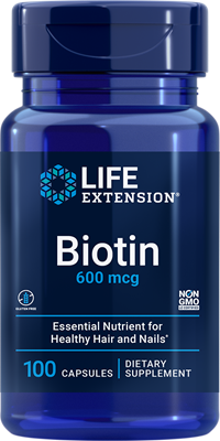 沿寿LIFE - 生物素 600微克 100粒胶囊