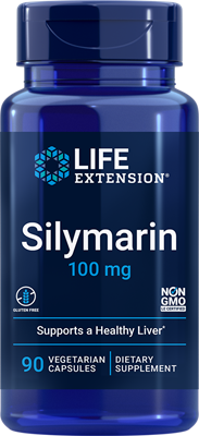 沿寿LIFE - 水飞蓟素 100毫克 90粒素食胶囊