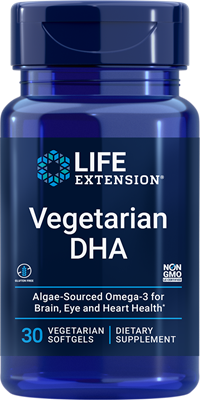 沿寿LIFE - 素食DHA，30粒素食软胶囊