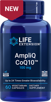 沿寿LIFE - AmpliQ 辅酶Q10 100毫克 60粒素食胶囊