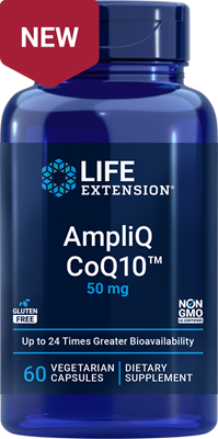 沿寿LIFE - AmpliQ 辅酶Q10 50毫克 60粒素食胶囊