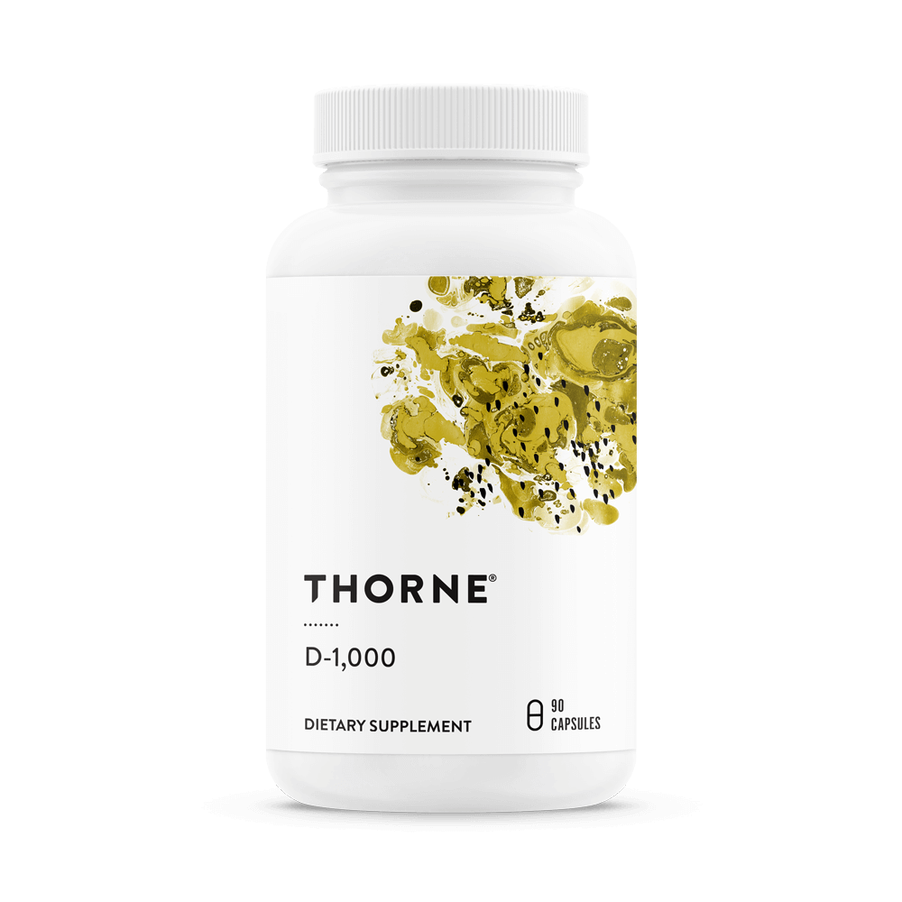 悦恩THORNE - 维生素D3 1000国际单位 90粒胶囊