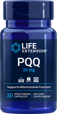 沿寿LIFE - 吡咯喹啉醌 20毫克 30粒素食胶囊