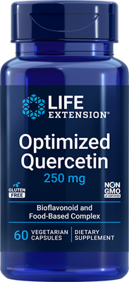 沿寿LIFE - 优化槲皮素 250毫克 60粒素食胶囊