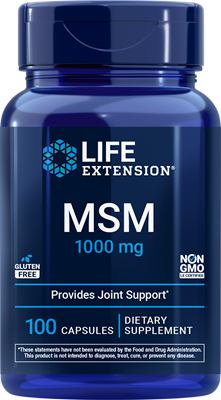 沿寿LIFE - 二甲基砜 1000毫克 100粒胶囊