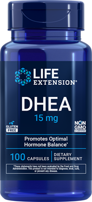 沿寿LIFE - 脱氢表雄酮 15毫克 100粒胶囊