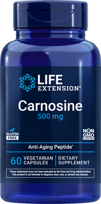 沿寿LIFE - 肌肽 500毫克 60粒素食胶囊