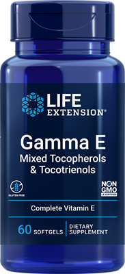 沿寿LIFE - Gamma E 混合生育酚与生育三烯酚 60粒软胶囊