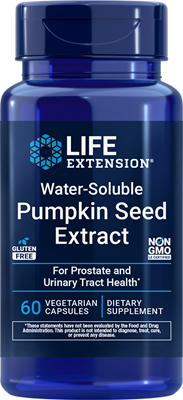 沿寿LIFE - 水溶性南瓜籽提取物 60粒素食胶囊